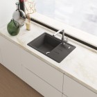 Franke Bliss BSG 611-62 zlewozmywak 62x43,5 cm Fragranit+ łupkowy szary 114.0716.321