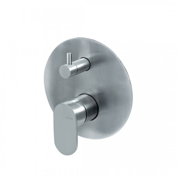 Vema Ayas Steel bateria wannowo-prysznicowa podtynkowa inox V28142