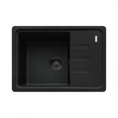 Franke Bliss BSG 611-62 zlewozmywak 62x43,5 cm Fragranit+ czarny mat/czarny mat 114.0693.560