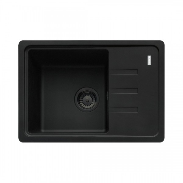 Franke Bliss BSG 611-62 zlewozmywak 62x43,5 cm Fragranit+ czarny mat/czarny mat 114.0693.560