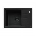 Franke Bliss BSG 611-62 zlewozmywak 62x43,5 cm Fragranit+ czarny mat/czarny mat 114.0693.560