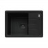 Franke Bliss BSG 611-62 zlewozmywak 62x43,5 cm Fragranit+ czarny mat/czarny mat 114.0693.560