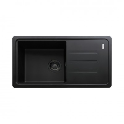 Franke Bliss BSG 611-78 zlewozmywak 78x43,5 cm Fragranit+ czarny mat/czarny mat 114.0693.559