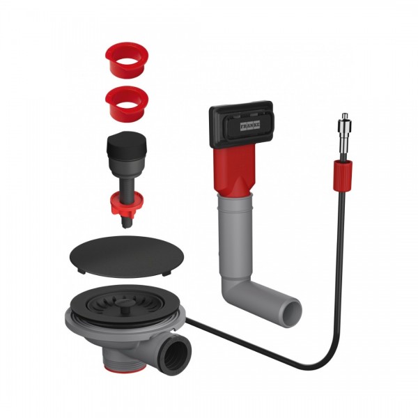 Franke syfon zlewozmywakowy czarny mat 112.0658.446