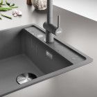 Franke Maris MRG 610-52 zlewozmywak 56x51 cm Fragranit+ kamienny szary 114.0661.763