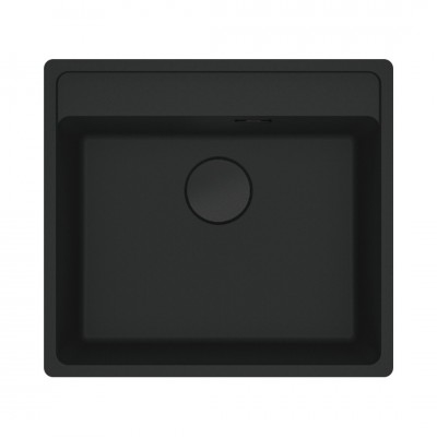 Franke Maris MRG 610-52 zlewozmywak 56x51 cm Fragranit+ czarny mat/czarny mat 114.0693.516