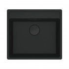 Franke Maris MRG 610-52 zlewozmywak 56x51 cm Fragranit+ czarny mat/czarny mat 114.0693.516