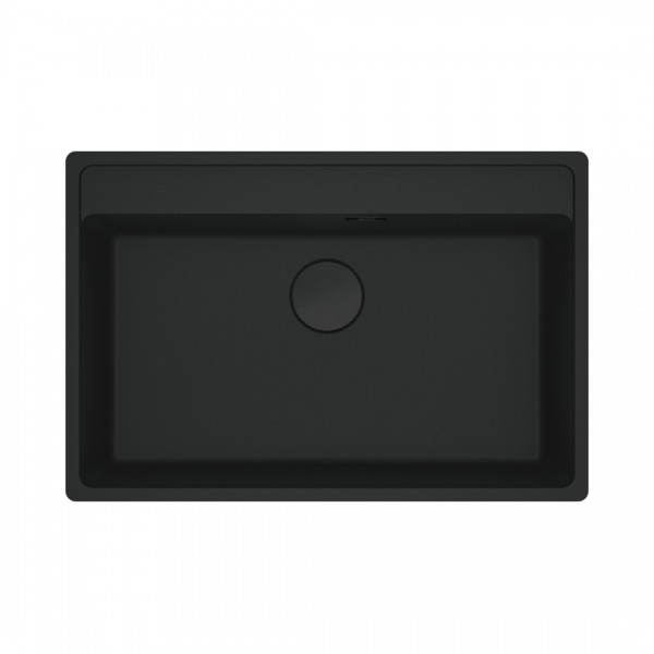 Franke Maris MRG 610-72 zlewozmywak 76x51 cm Fragranit+ czarny mat/czarny mat 114.0693.514