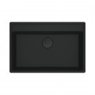 Franke Maris MRG 610-72 zlewozmywak 76x51 cm Fragranit+ czarny mat/czarny mat 114.0693.514