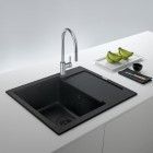 Franke Maris MRG 611-62 zlewozmywak 62x50 cm Fragranit+ czarny mat/czarny mat 114.0693.534