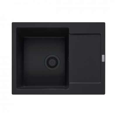 Franke Maris MRG 611-62 zlewozmywak 62x50 cm Fragranit+ czarny mat/czarny mat 114.0693.534