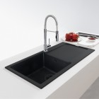 Franke Maris MRG 611-97 XL zlewozmywak 97x50 cm Fragranit+ czarny mat/czarny mat 114.0693.519
