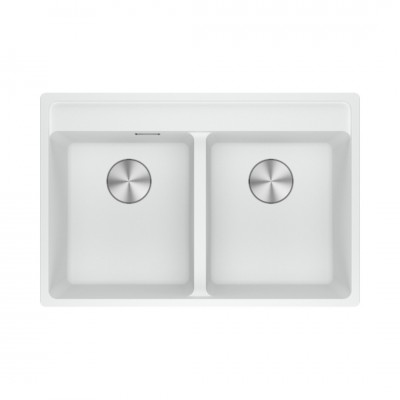 Franke Maris MRG 620-35-35 zlewozmywak 76x51 cm Fragranit+ biały polarny 114.0661.785