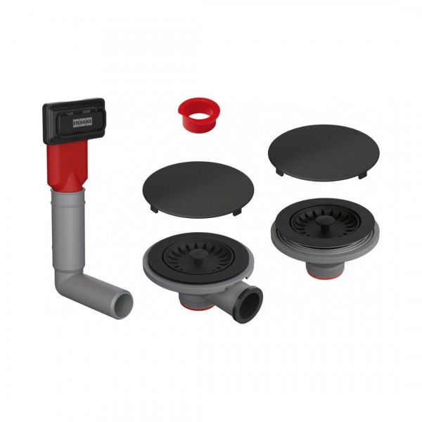 Franke syfon zlewozmywakowy czarny mat 112.0658.484