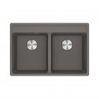 Franke Maris MRG 620-35-35 zlewozmywak 76x51 cm Fragranit+ kamienny szary 114.0661.784