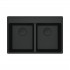 Franke Maris MRG 620-35-35 zlewozmywak 76x51 cm Fragranit+ czarny mat/czarny mat 114.0693.518