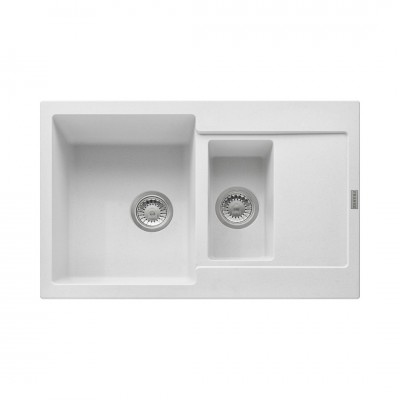 Franke Maris MRG 651-78 zlewozmywak 78x50 cm Fragranit+ biały polarny 114.0675.990