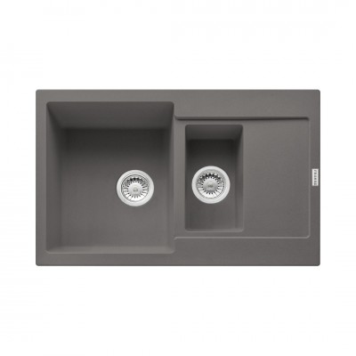 Franke Maris MRG 651-78 zlewozmywak 78x50 cm Fragranit+ kamienny szary 114.0675.988