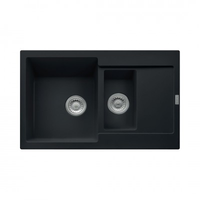 Franke Maris MRG 651-78 zlewozmywak 78x50 cm Fragranit+ czarny mat 114.0675.991
