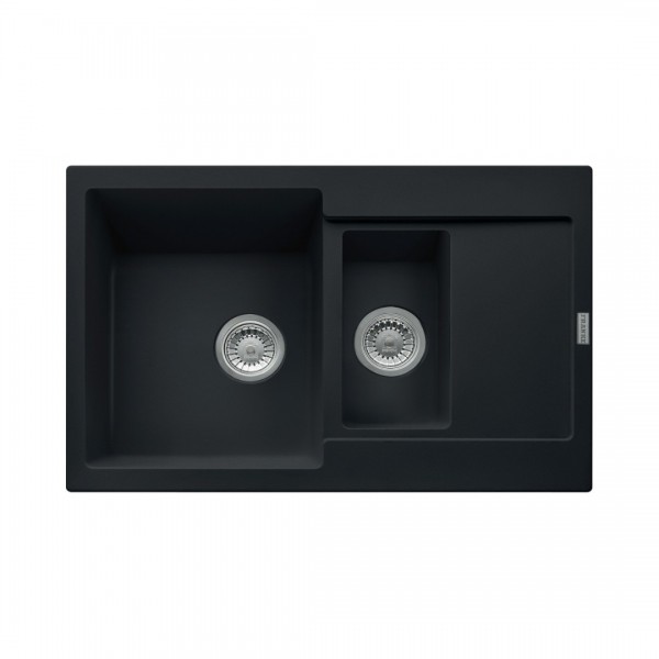 Franke Maris MRG 651-78 zlewozmywak 78x50 cm Fragranit+ czarny mat 114.0675.991