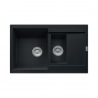 Franke Maris MRG 651-78 zlewozmywak 78x50 cm Fragranit+ czarny mat 114.0675.991