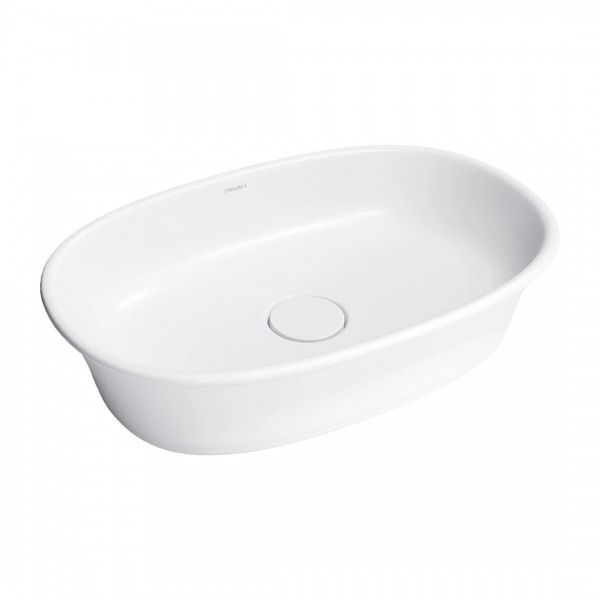 Omnires Classica M+ umywalka nablatowa 61x40 cm biały mat CLASSICAUNBM