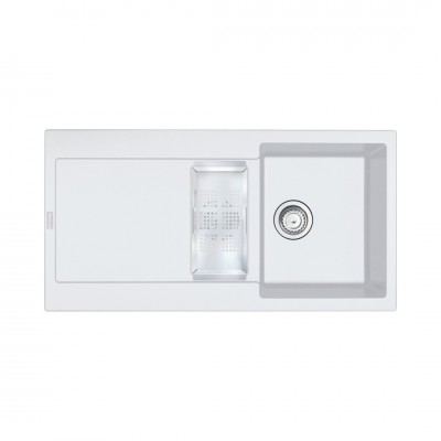 Franke Maris MRG 651-97 zlewozmywak 97x50 cm Fragranit+ biały polarny 114.0675.996