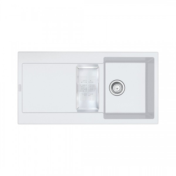 Franke Maris MRG 651-97 zlewozmywak 97x50 cm Fragranit+ biały polarny 114.0675.996