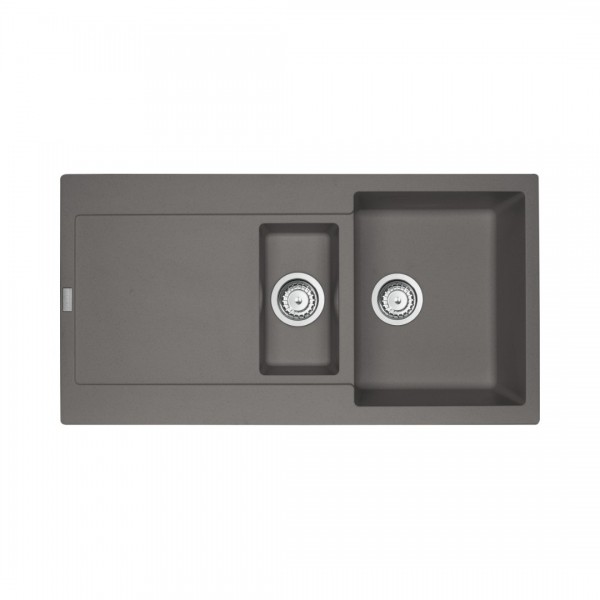 Franke Maris MRG 651-97 zlewozmywak 97x50 cm Fragranit+ kamienny szary 114.0675.994