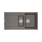 Franke Maris MRG 651-97 zlewozmywak 97x50 cm Fragranit+ kamienny szary 114.0675.994