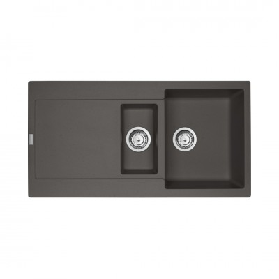Franke Maris MRG 651-97 zlewozmywak 97x50 cm Fragranit+ łupkowy szary 114.0716.348
