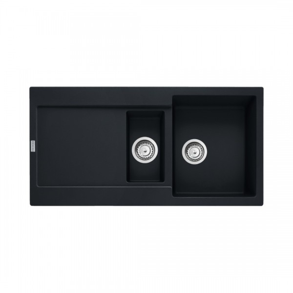 Franke Maris MRG 651-97 zlewozmywak 97x50 cm Fragranit+ czarny mat 114.0675.997