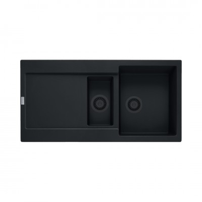Franke Maris MRG 651-97 zlewozmywak 97x50 cm Fragranit+ czarny mat/czarny mat 114.0693.531