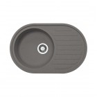 Franke Ronda ROG 611-77 zlewozmywak 77x50 cm Fragranit+ kamienny szary 114.0676.331