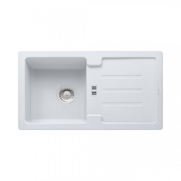 Franke Strada SAG 614-78 zlewozmywak 78x43,5 cm Fragranit+ biały polarny 114.0676.327