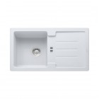 Franke Strada SAG 614-78 zlewozmywak 78x43,5 cm Fragranit+ biały polarny 114.0676.327