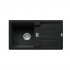 Franke Strada SAG 614-78 zlewozmywak 78x43,5 cm Fragranit+ czarny mat 114.0676.328