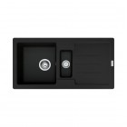 Franke Strada SAG 651-86 zlewozmywak 86x43,5 cm Fragranit+ czarny mat 114.0676.322
