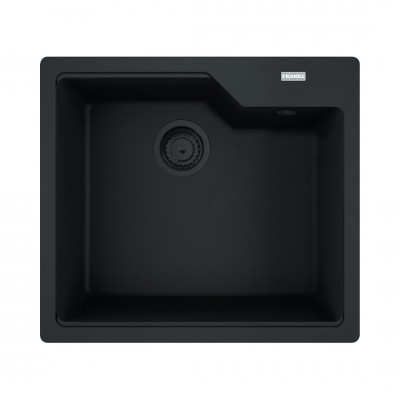 Franke Urban UBG 610-50 zlewozmywak 56x50 cm Fragranit+ czarny mat/czarny mat 114.0697.754