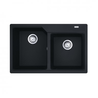 Franke Urban UBG 620-36-33 zlewozmywak 78x50 cm Fragranit+ czarny mat 114.0687.311