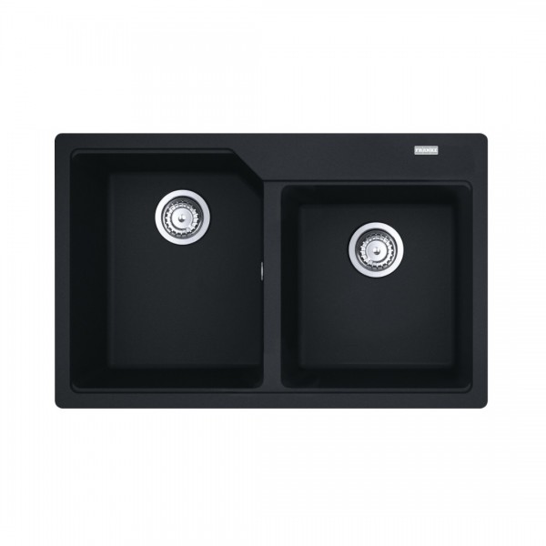 Franke Urban UBG 620-36-33 zlewozmywak 78x50 cm Fragranit+ czarny mat 114.0687.311