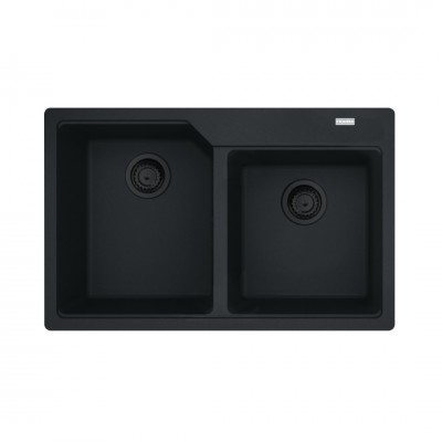 Franke Urban UBG 620-36-33 zlewozmywak 78x50 cm Fragranit+ czarny mat/czarny mat 114.0697.746