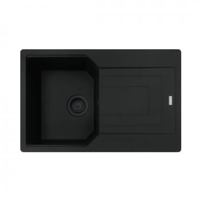 Franke Urban UBG 611-78 zlewozmywak 78x50 cm Fragranit+ czarny mat/czarny mat 114.0697.752