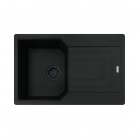 Franke Urban UBG 611-78 zlewozmywak 78x50 cm Fragranit+ czarny mat/czarny mat 114.0697.752