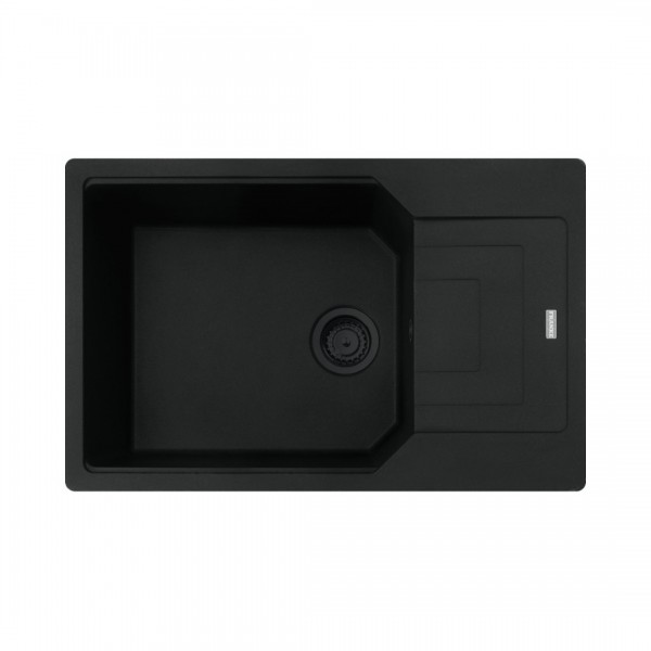 Franke Urban UBG 611-78 XL zlewozmywak 78x50 cm Fragranit+ czarny mat/czarny mat 114.0697.751