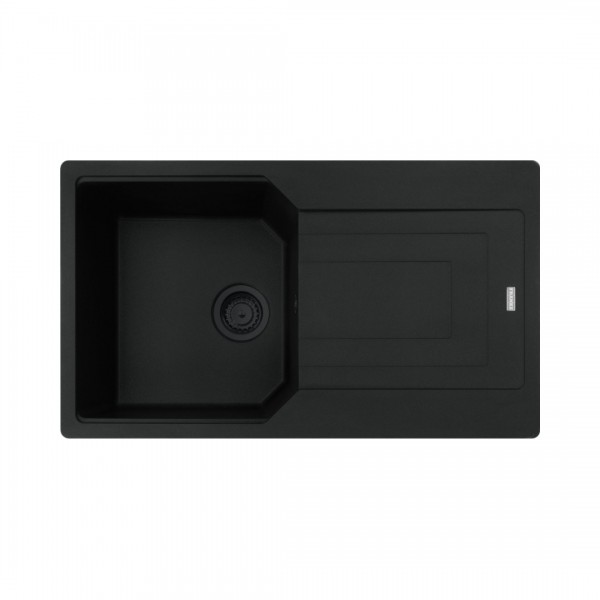 Franke Urban UBG 611-86 zlewozmywak 86x50 cm Fragranit+ czarny mat/czarny mat 114.0697.750