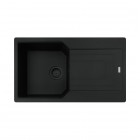 Franke Urban UBG 611-86 zlewozmywak 86x50 cm Fragranit+ czarny mat/czarny mat 114.0697.750