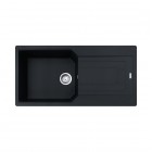 Franke Urban UBG 611-100 XL zlewozmywak 100x50 cm Fragranit+ czarny mat 114.0687.294