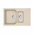 Franke Urban UBG 651-78 zlewozmywak 78x50 cm Fragranit+ beżowy 114.0687.295