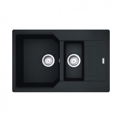 Franke Urban UBG 651-78 zlewozmywak 78x50 cm Fragranit+ czarny mat 114.0687.298